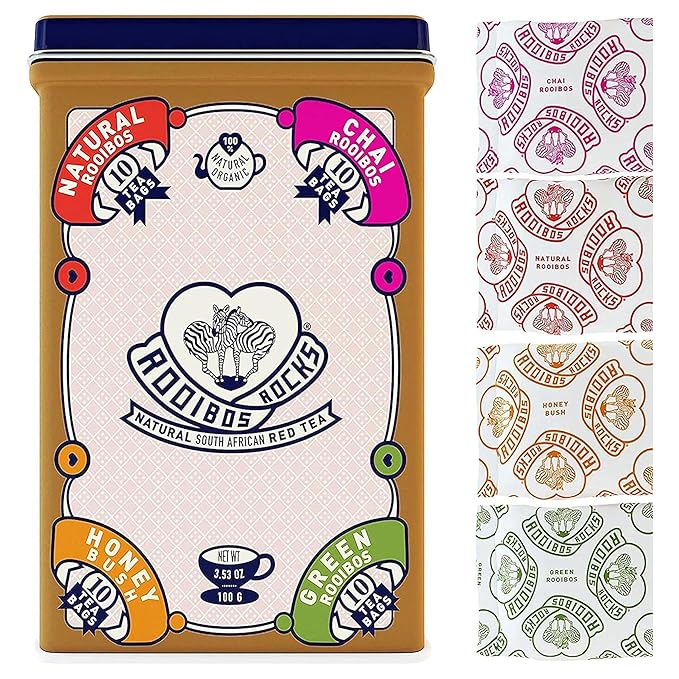 Rooibos Tea Immune Support Variety Tin